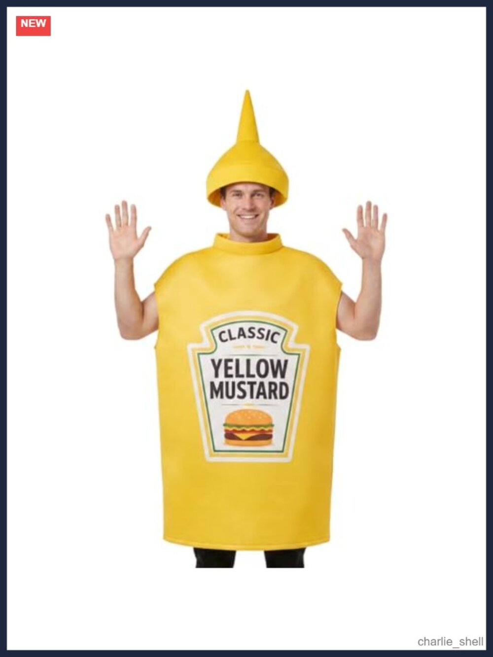 Adult Mustard Ketchup Costume Food Halloween Cosplay